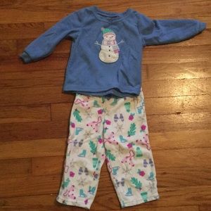 Kids fleece pajamas